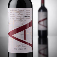 Pack: 6 Vinhos VIK "A" Carmenere 2022 - 750 ml