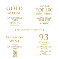 Pack: 2 Vinhos La Piu Belle Rosé 2022 - 750 ml