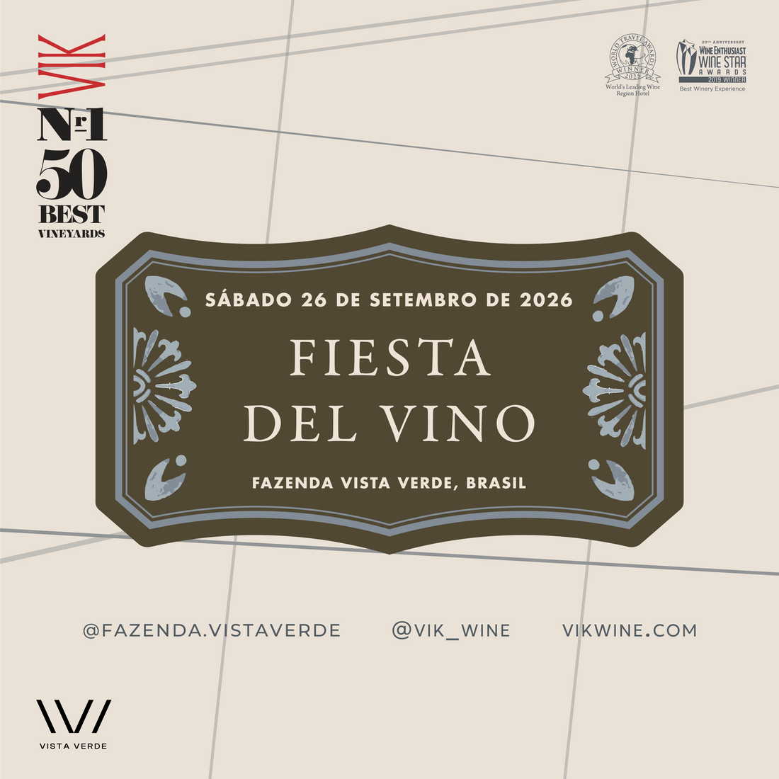 Vendimia VIK Brasil: A FESTA DO VINHO